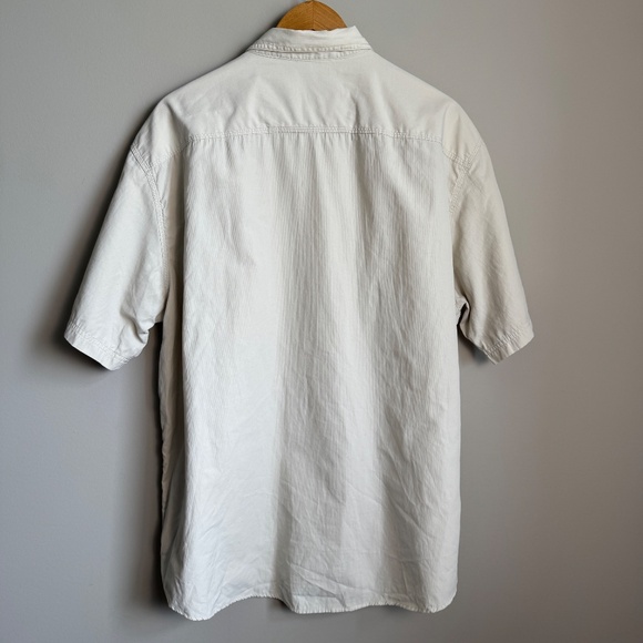 G.H. Bass & Co. Men's Short Sleeve Outdoor Button Up Shirt 2XL‎ Fishing Pockets - Picture 6 of 12